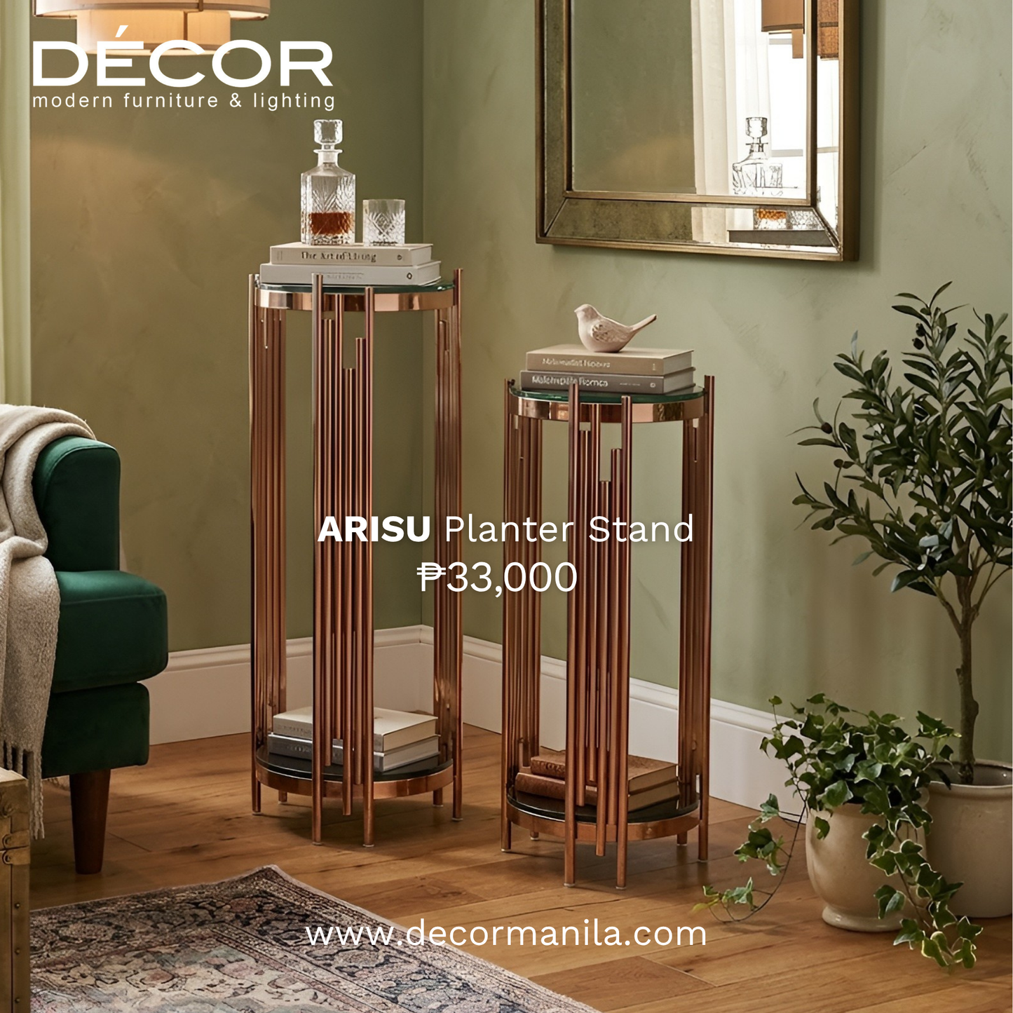 ARISU Planter Stand (Set of 2)