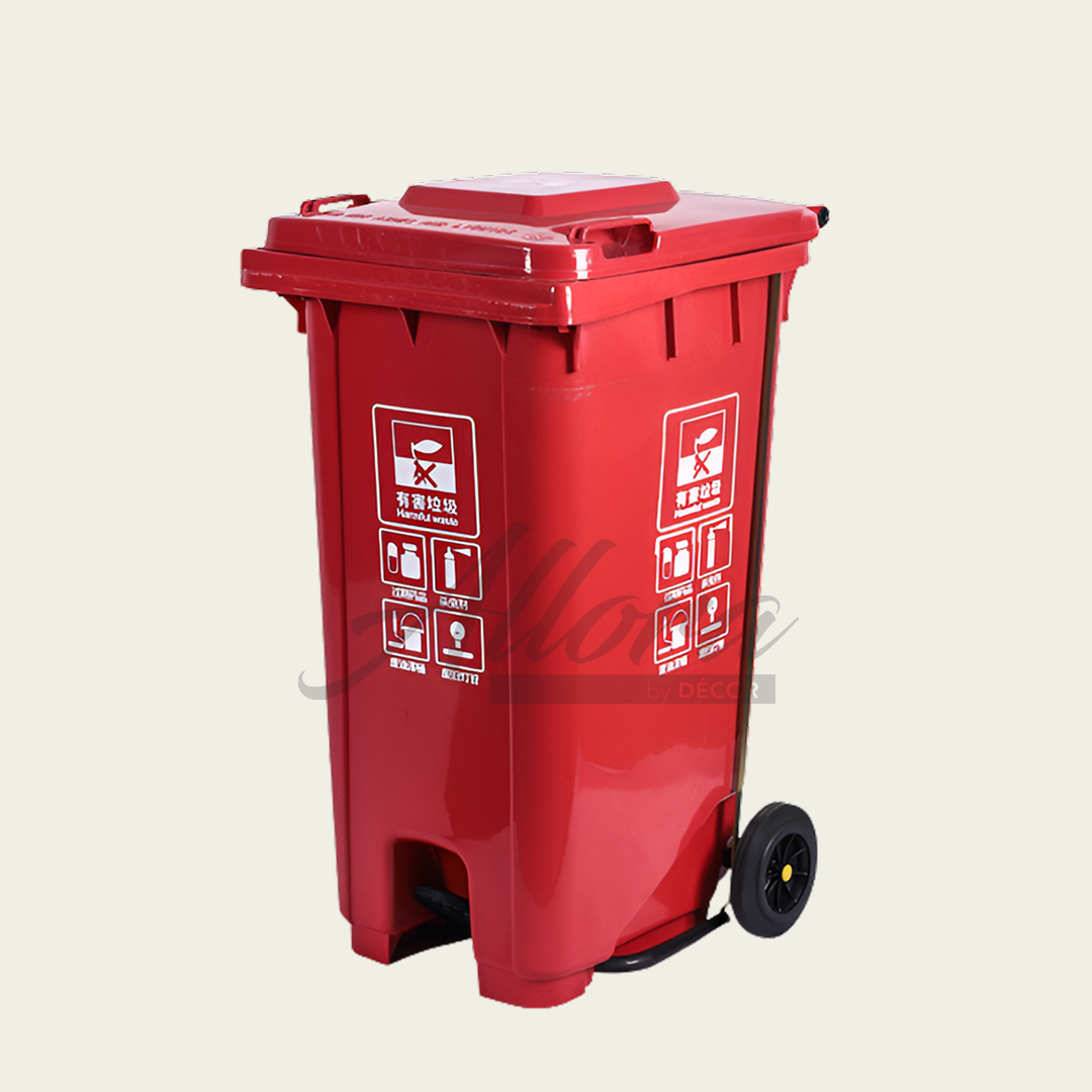 WF-001 Outdoor Plastic Garbage Can