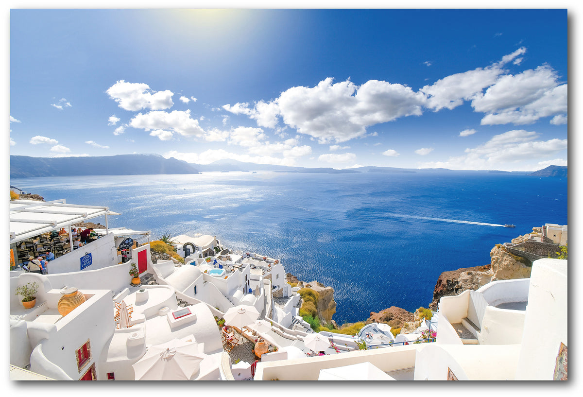 SANTORINI GREECE - ART PRINT (100cm H x 150cm W)