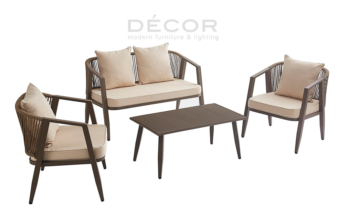 BLISS Outdoor Sofa Set (Sold as a set)