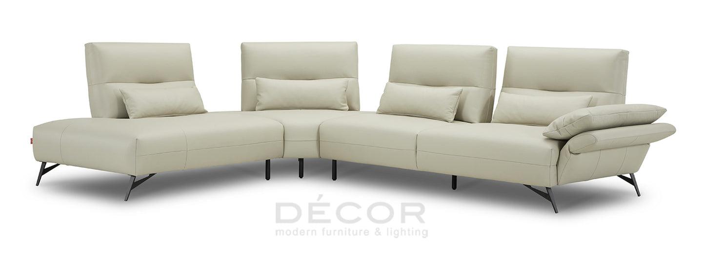 BRISBANE Sectional Leather Sofa