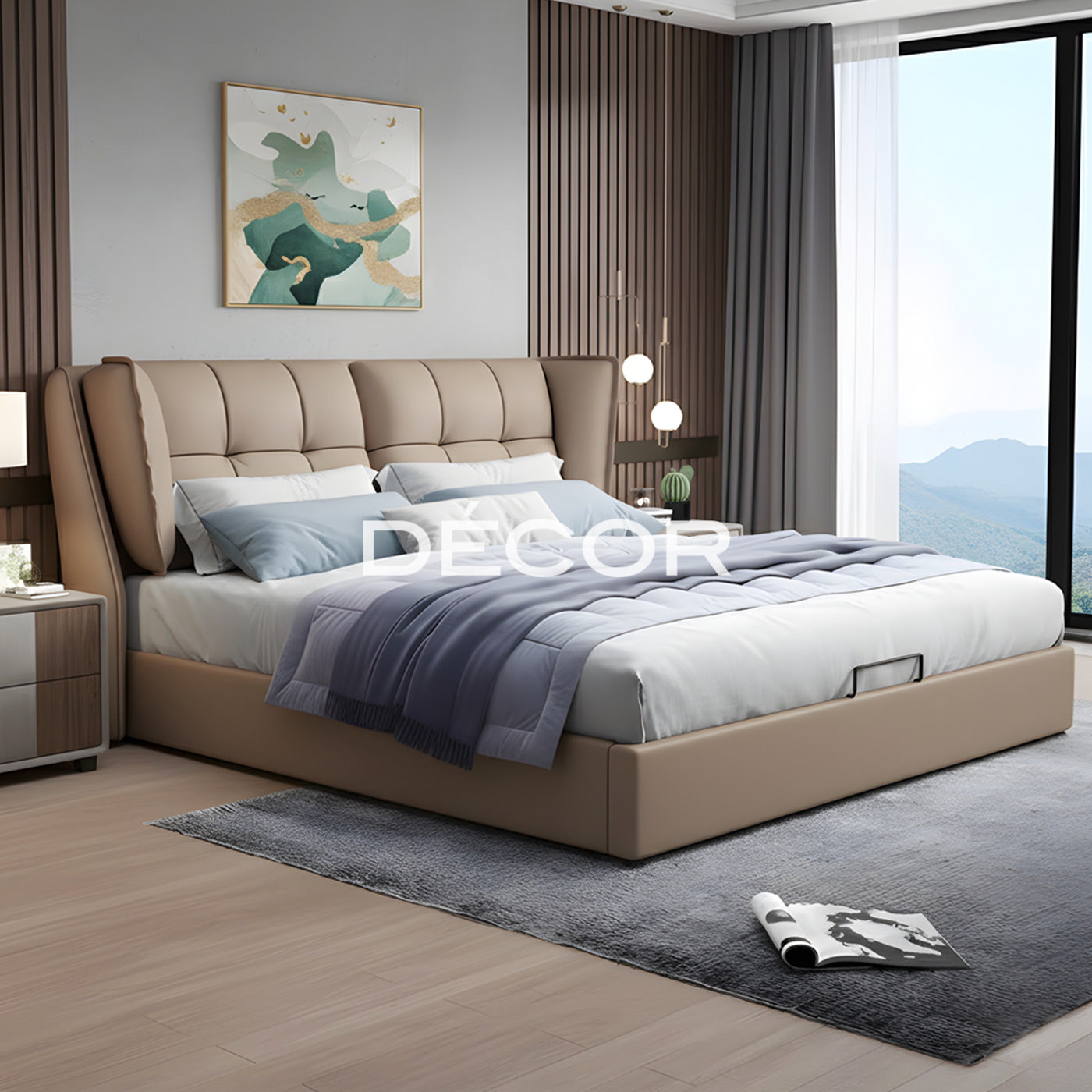 Button Bed (Queen Size)