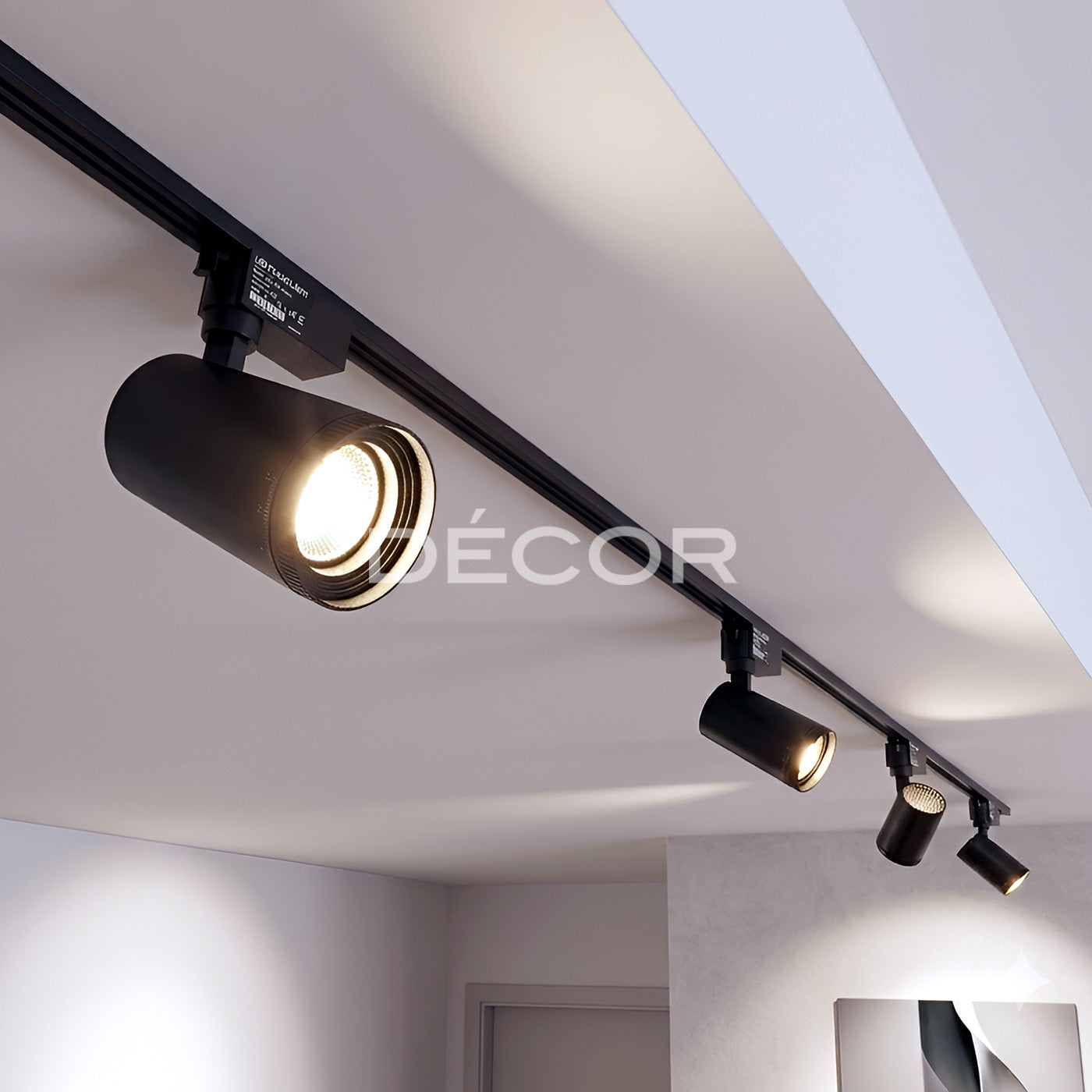 KX134 L.E.D. 30W Track Light (Black)