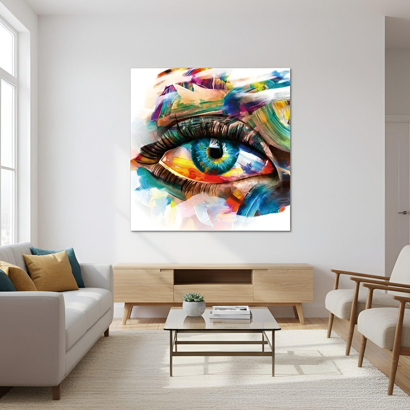 BLUE EYE - ART PRINT