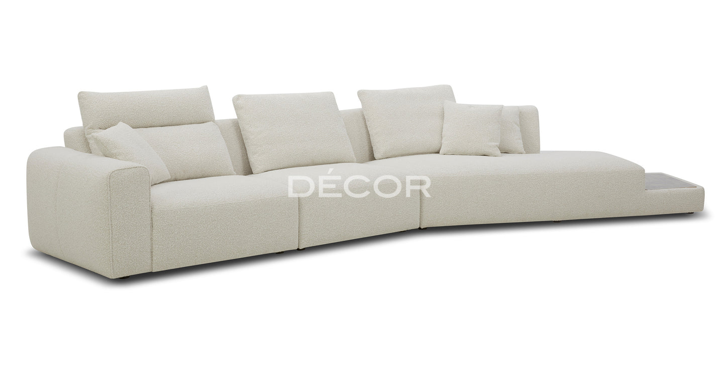 KENWOOD Fabric L-Shape Sofa