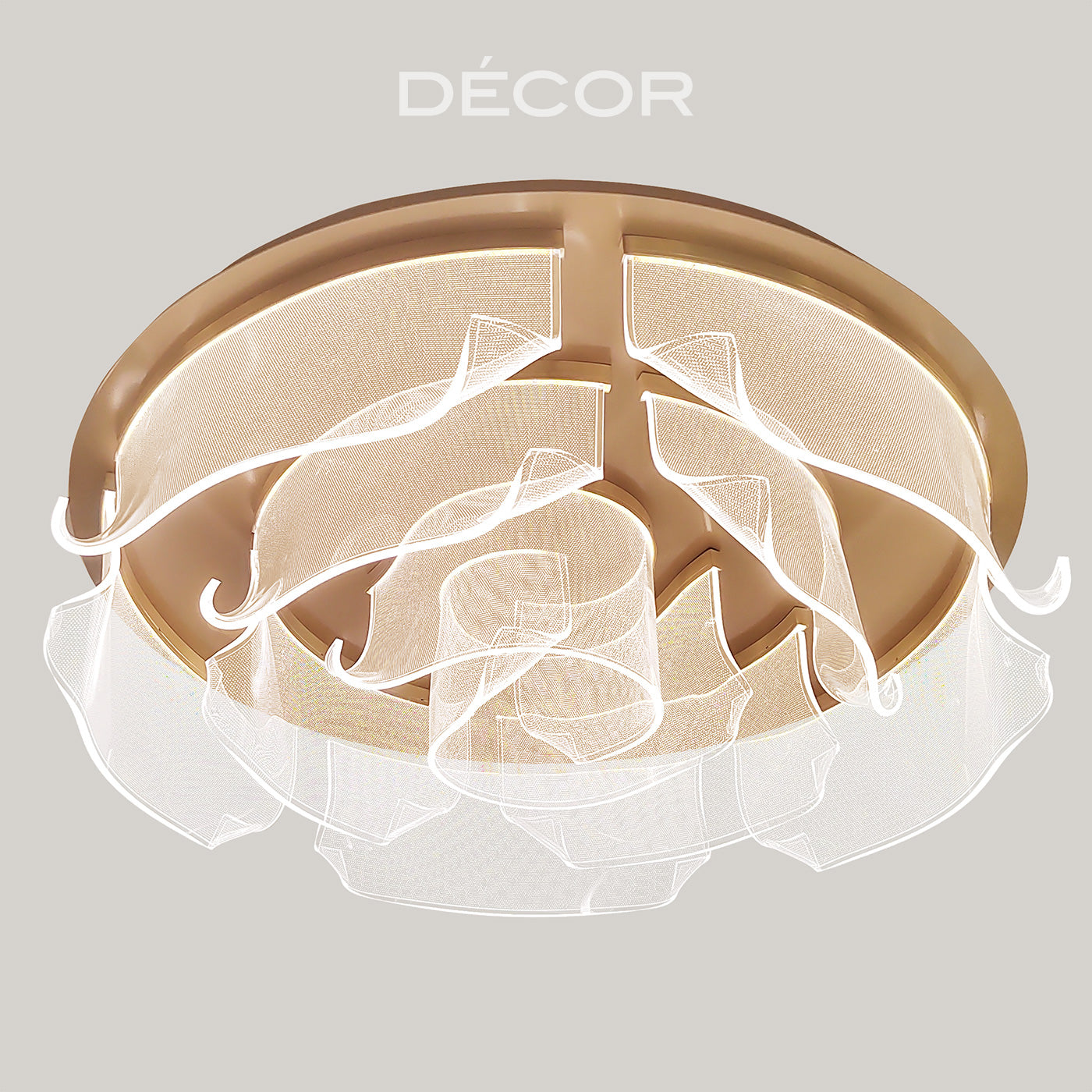 POLAR L.E.D. Ceiling Lamp (Tri-color)