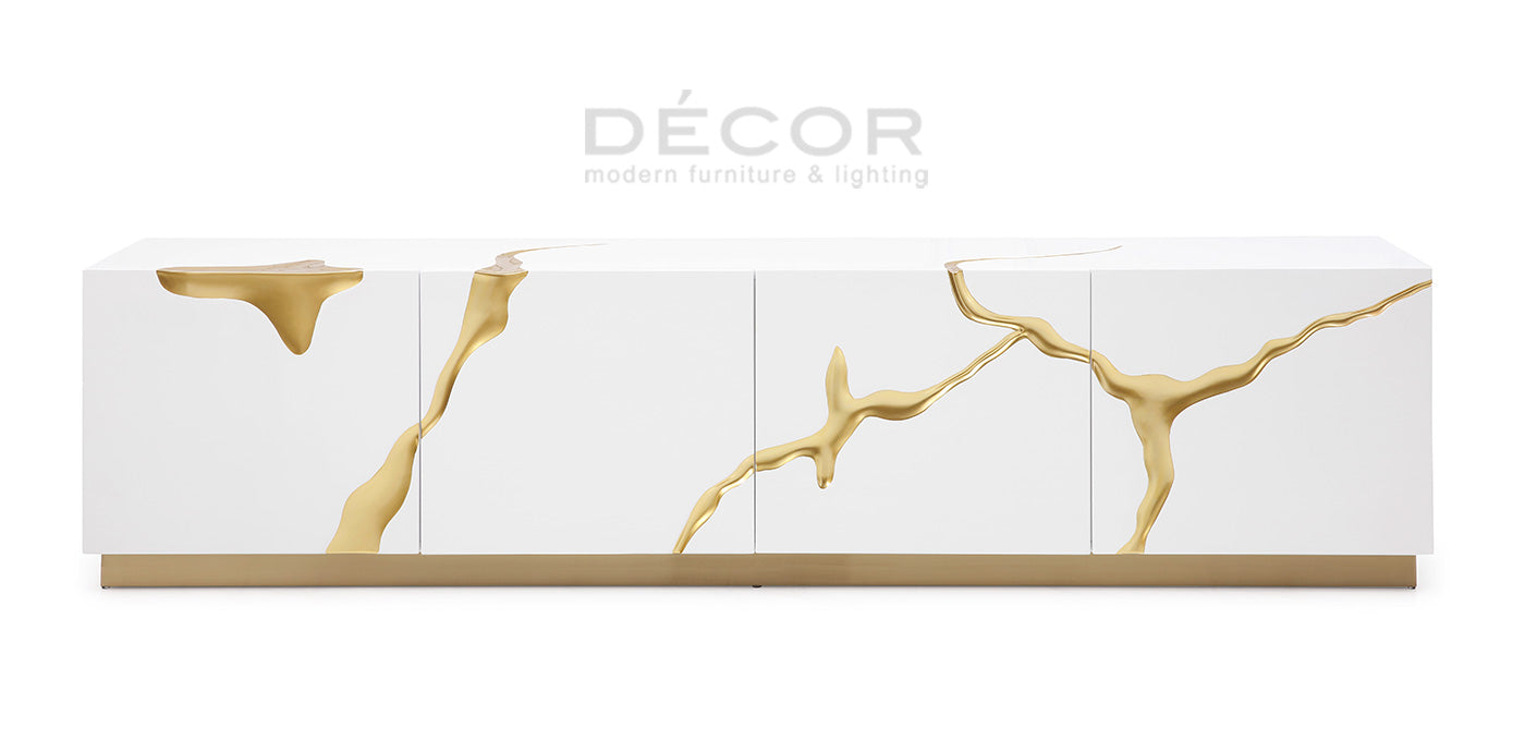 PREVIA TV Stand - White