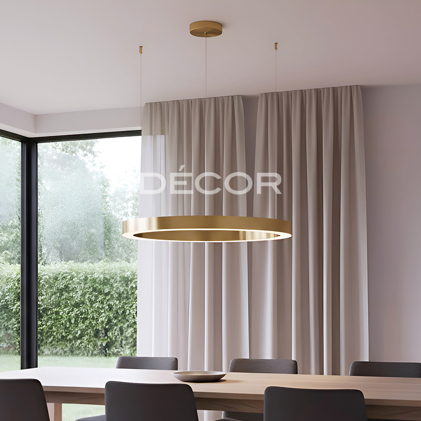 RINGLET L.E.D. (ø100cm) Drop Light (Tri-Color)