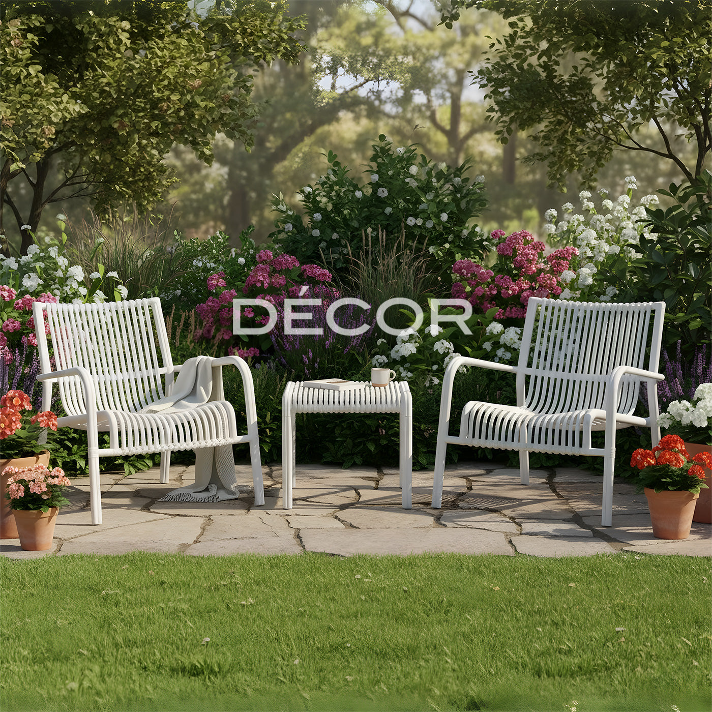 SCOTTSDALE Outdoor Chair (Silver Grey)