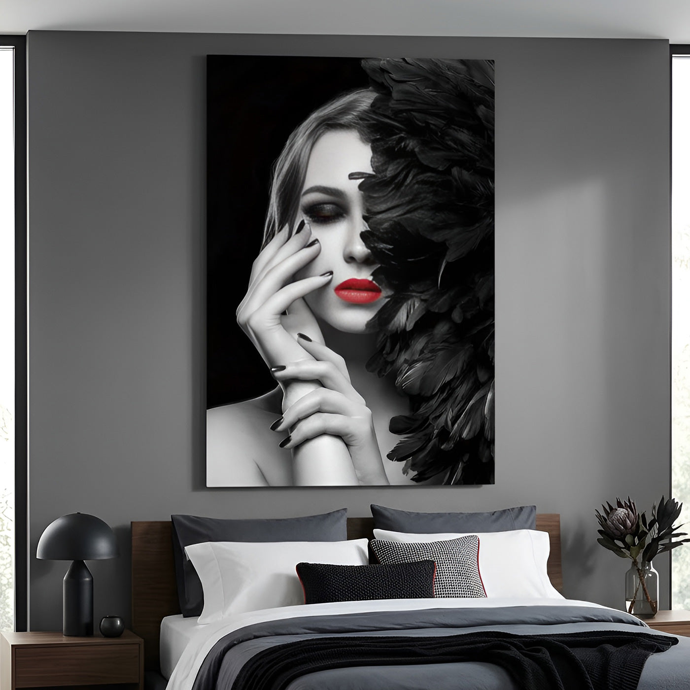WOMEN BY FEATHER - ART PRINT