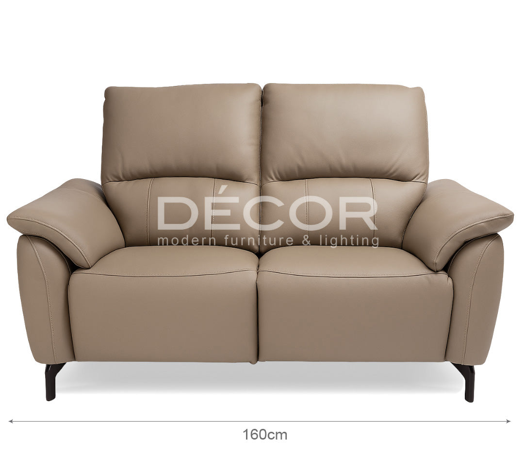 WATERLOO Leather Sofa (2 Seater)