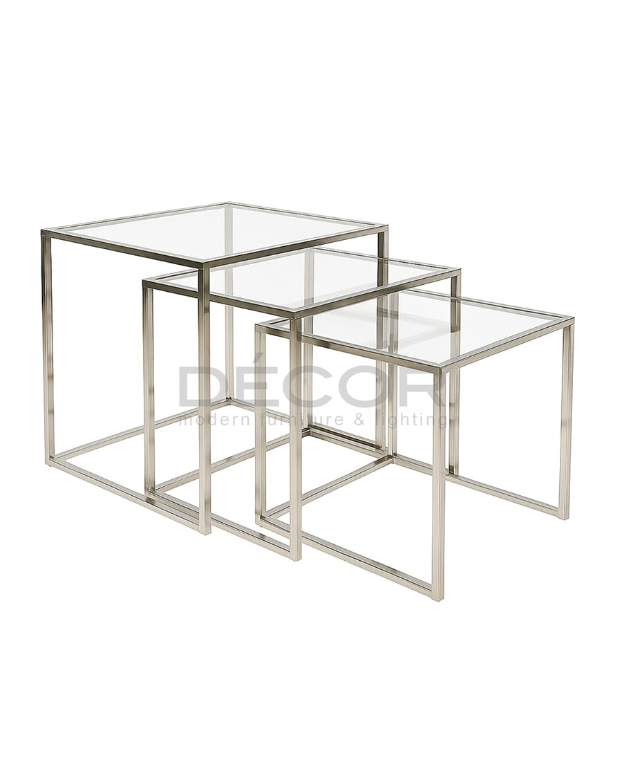 TRIPLE End Table (Set of 3)