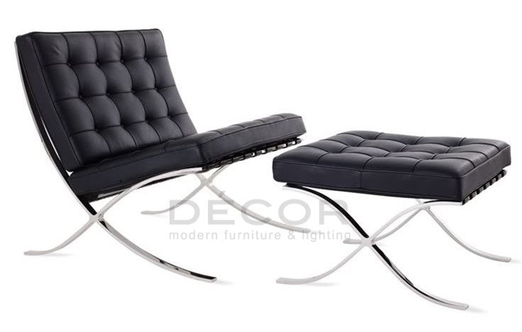 Barcelona Footstool (Accent Chair)