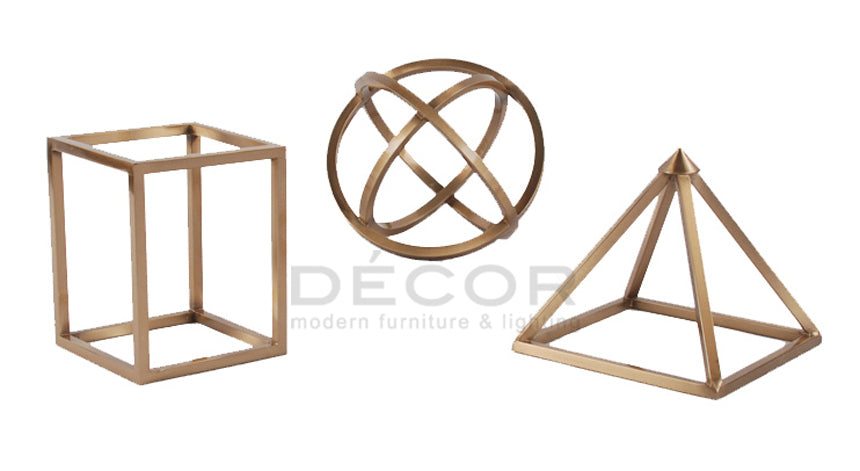 SQUARE, BALL and PYRAMID (Set)