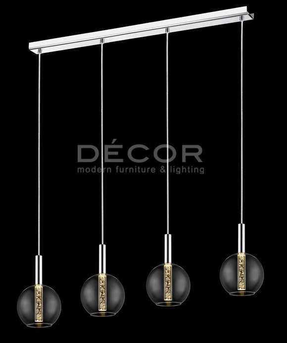 JEWEL 4 L.E.D. Drop Light