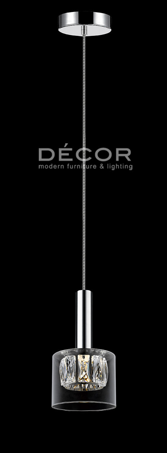 GEM SINGLE L.E.D. Drop Light