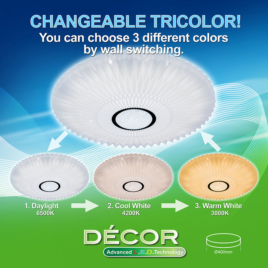 SPARKLING L.E.D. Ceiling Light