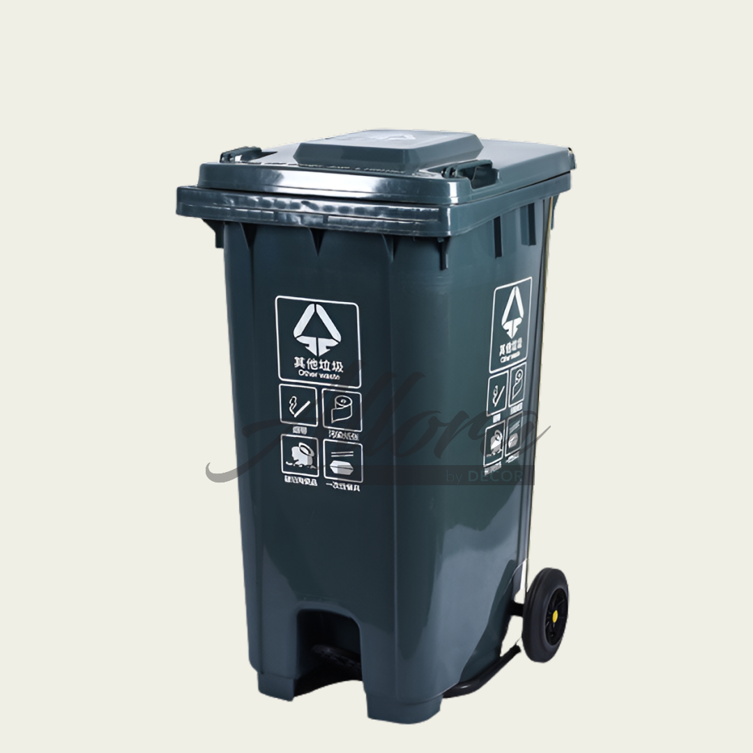 WF-001 Outdoor Plastic Garbage Can
