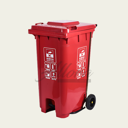 WF-001 Outdoor Plastic Garbage Can