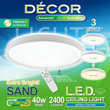 SAND L.E.D. Ceiling Light