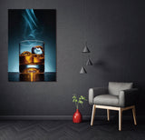 Whisky Glass (Large) - Art Print