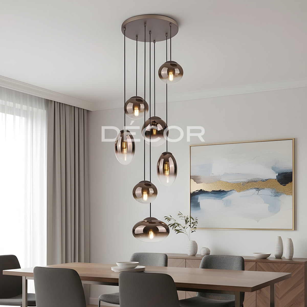 Drop Light Rectangle Stunning DECOR Manila CIRCLES L.E.D. Drop Light for Vibrant Decor ...