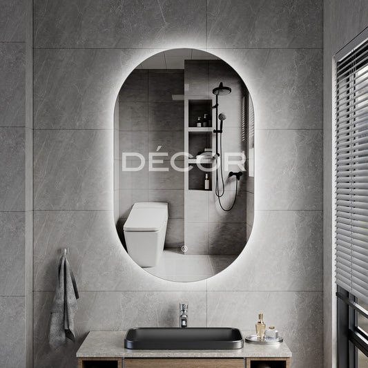SHIMS L.E.D. Wall Mirror (Tri-Color)