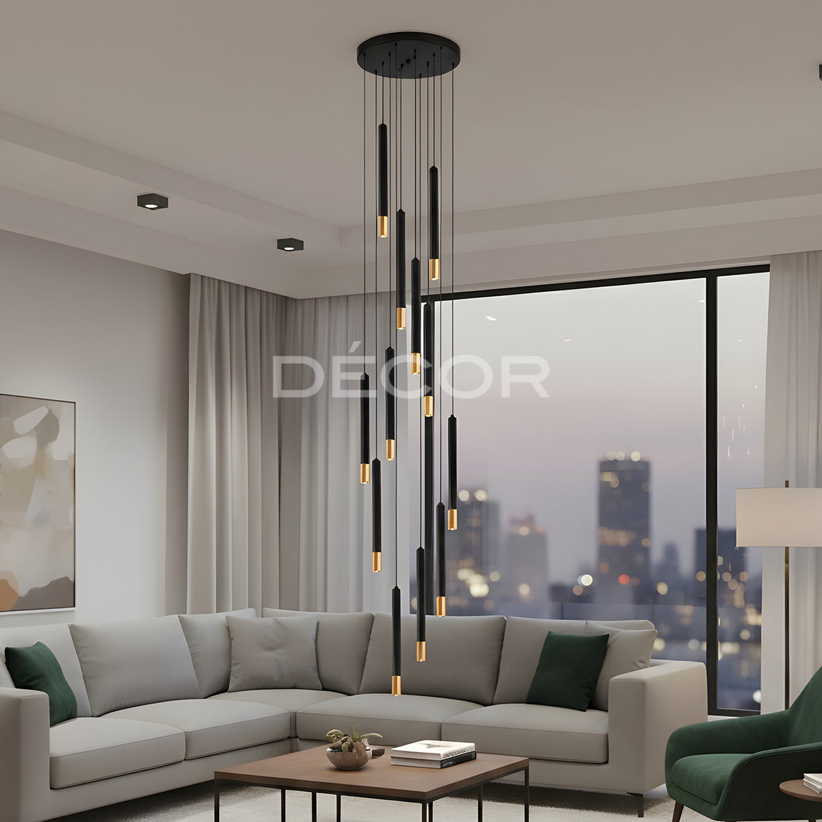 Dropper Led Elevate Your Space with the ALPINE 12 L.E.D. Drop Light - Decorative ...
