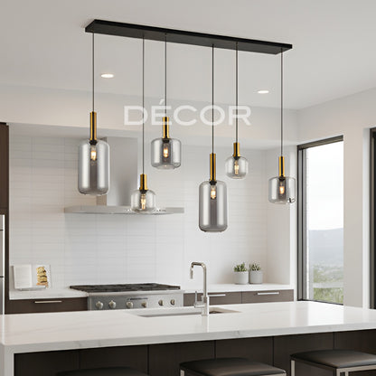 AMARA Horizontal L.E.D. Drop Light