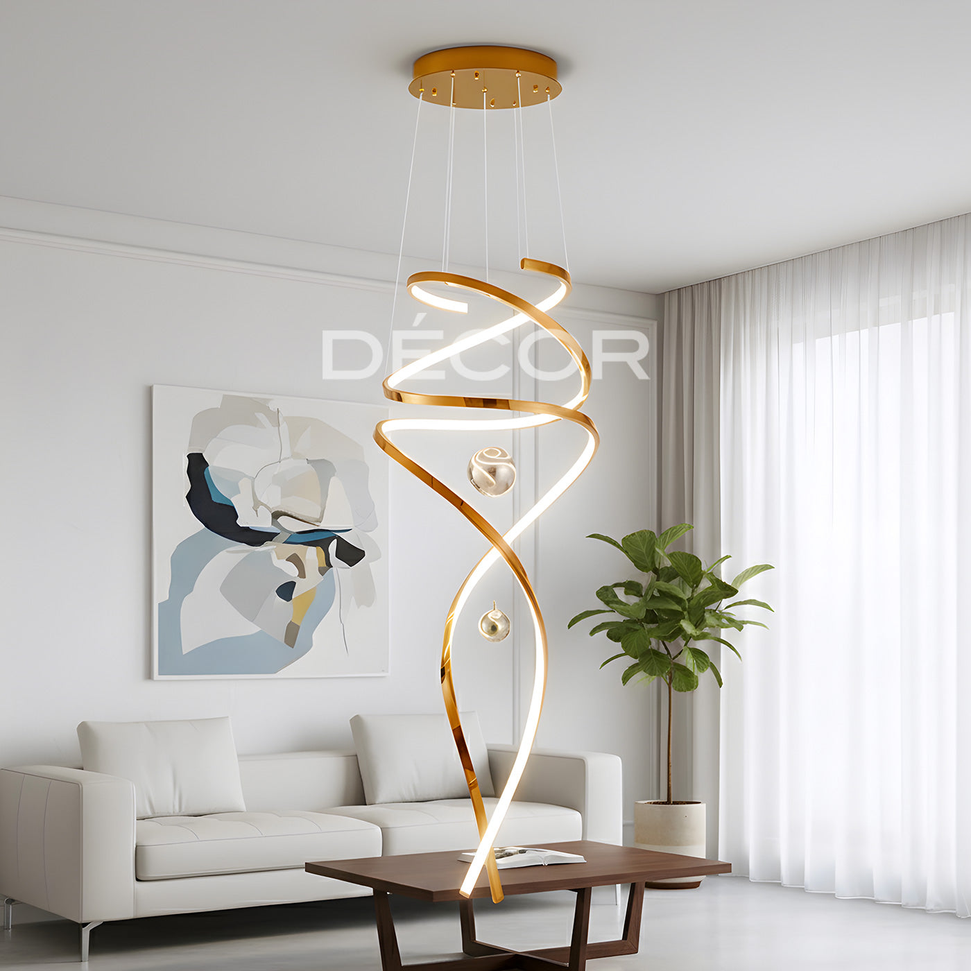 ATOMI L.E.D. Drop Light (Tri-Color with Remote Control)