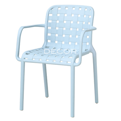 AZZURA Outdoor Chair (Powder Blue)