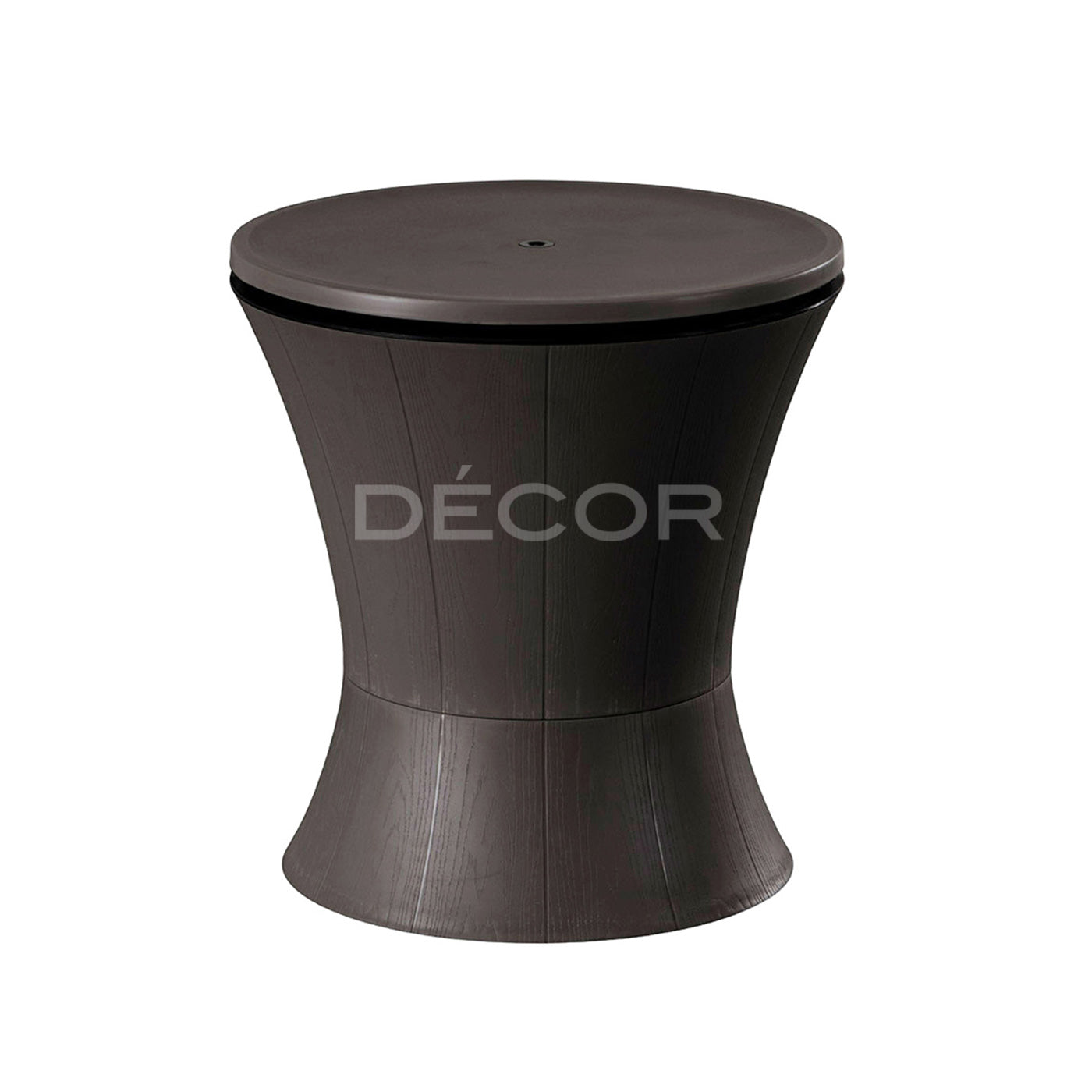 ARCTIC COOL BOX Outdoor End Table (Black)