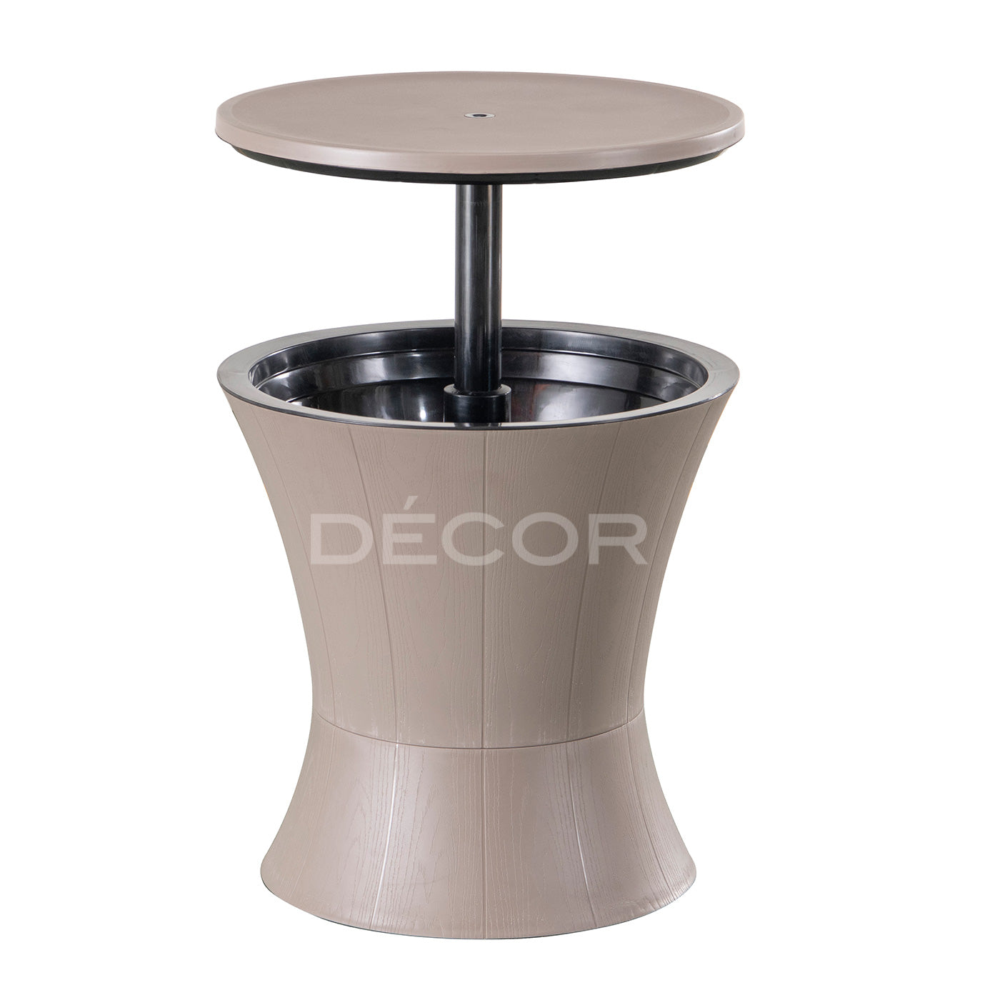 ARCTIC COOL BOX Outdoor End Table (Cappuccino)