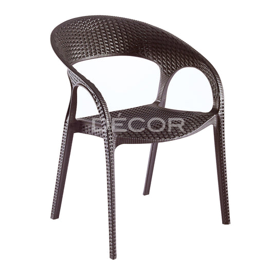 BOSTON Outdoor Rattan Chair (Mocha)