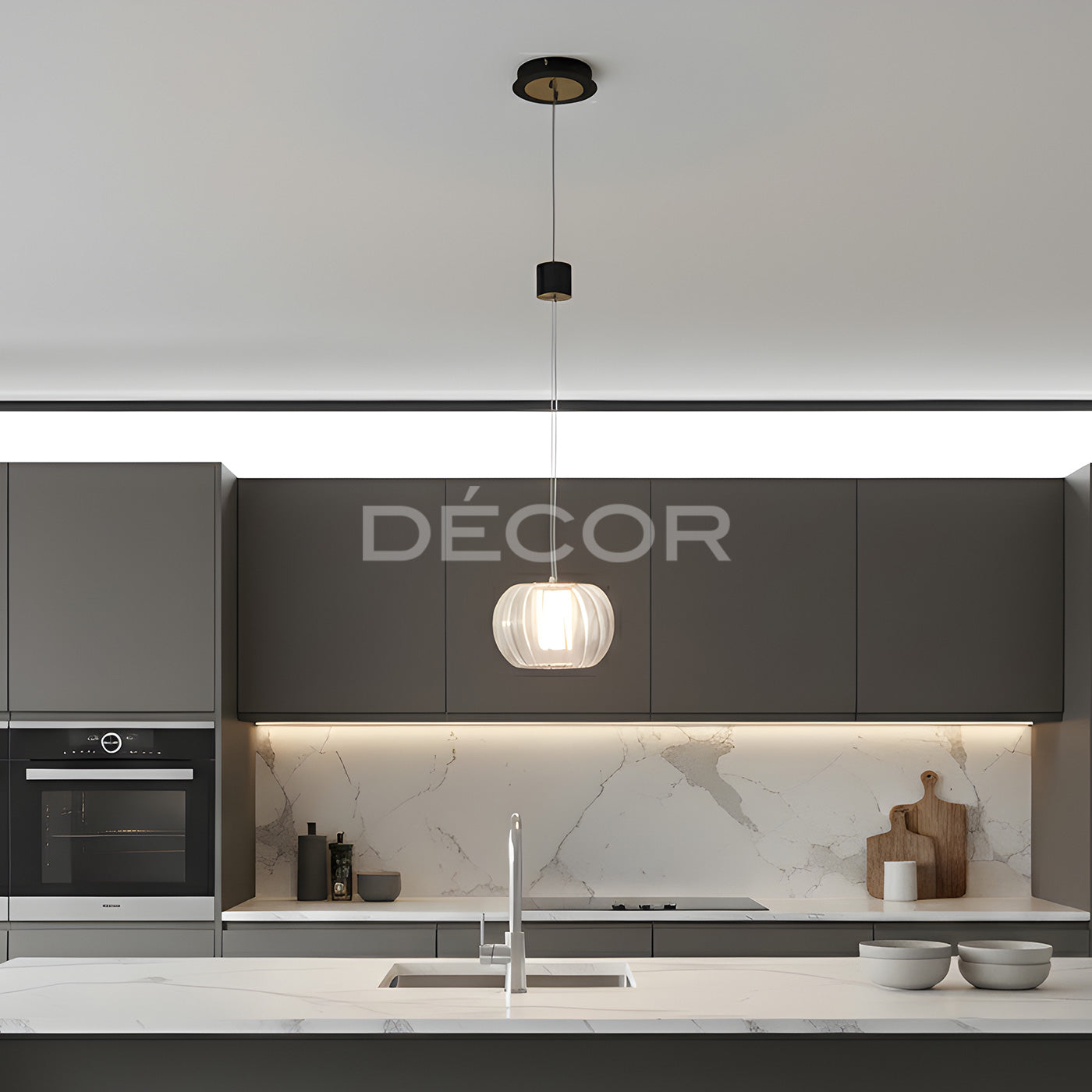 BRAVEN SINGLE L.E.D. Drop Light