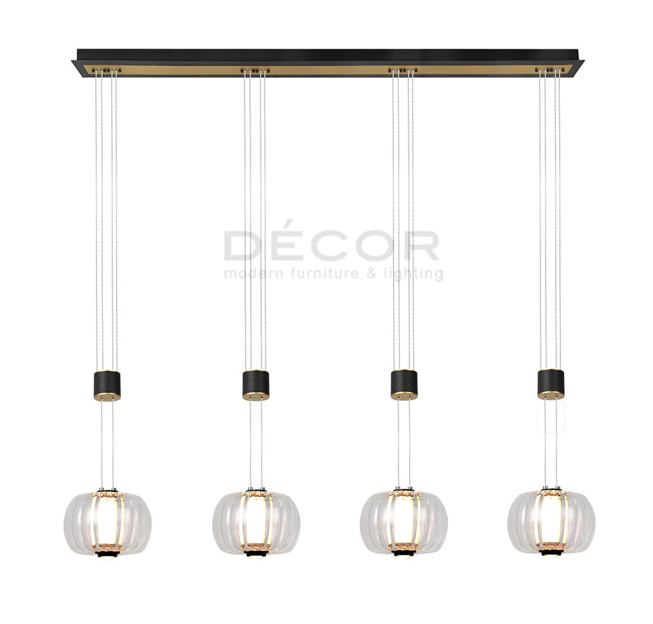 BRAVEN 4 HORIZONTAL L.E.D. Drop Light