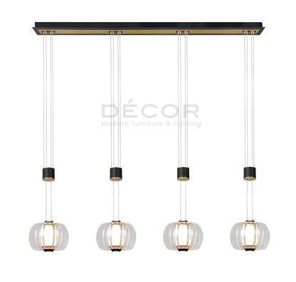 BRAVEN 4 HORIZONTAL L.E.D. Drop Light