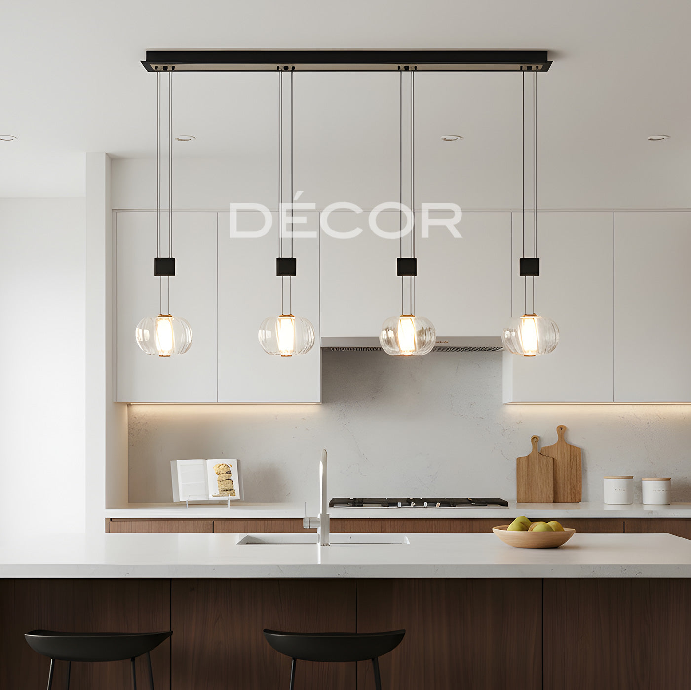 BRAVEN 4 HORIZONTAL L.E.D. Drop Light