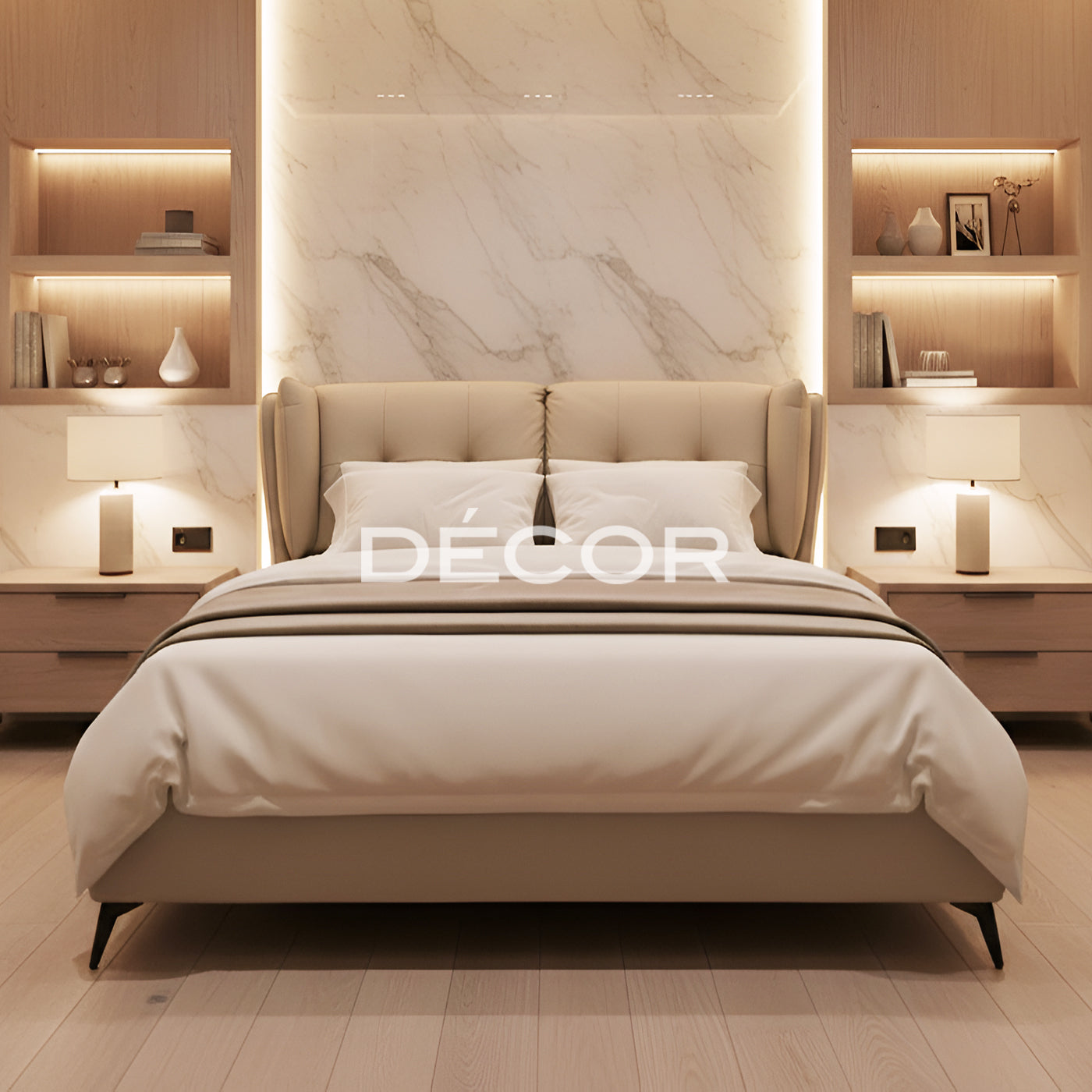 Button Bed (Queen Size)