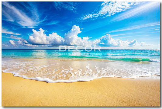 CALM BEACH - ART PRINT