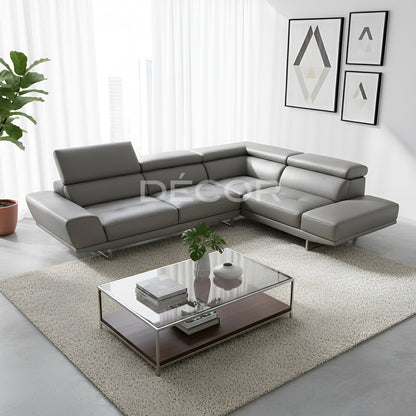 CASTELLO L-Shape Leather Sofa