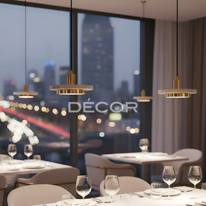 CAVELLE L.E.D. (ø20cm) Drop Light (Tri-Color)