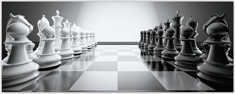 CHESSBOARD - ART PRINT (new size)