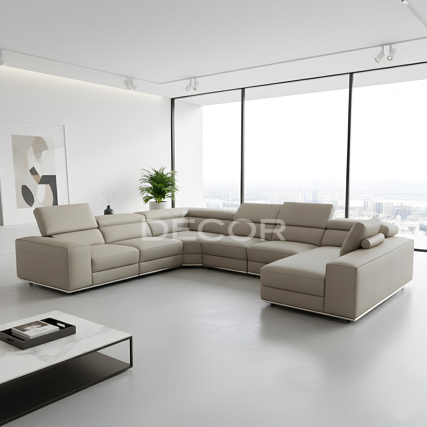 COLLINGWOOD Sectional Leather Sofa