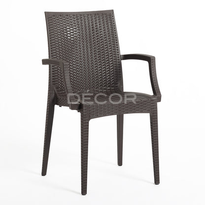 GLENDALE Outdoor Rattan Chair (mocha)