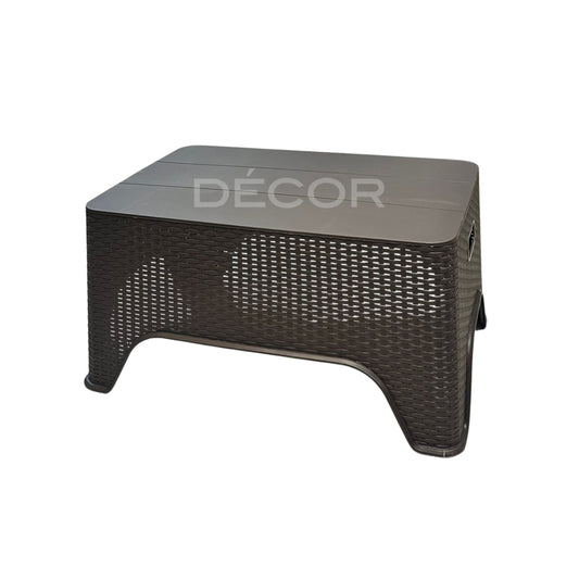EASY Outdoor Rattan Coffee Table (Mocha)