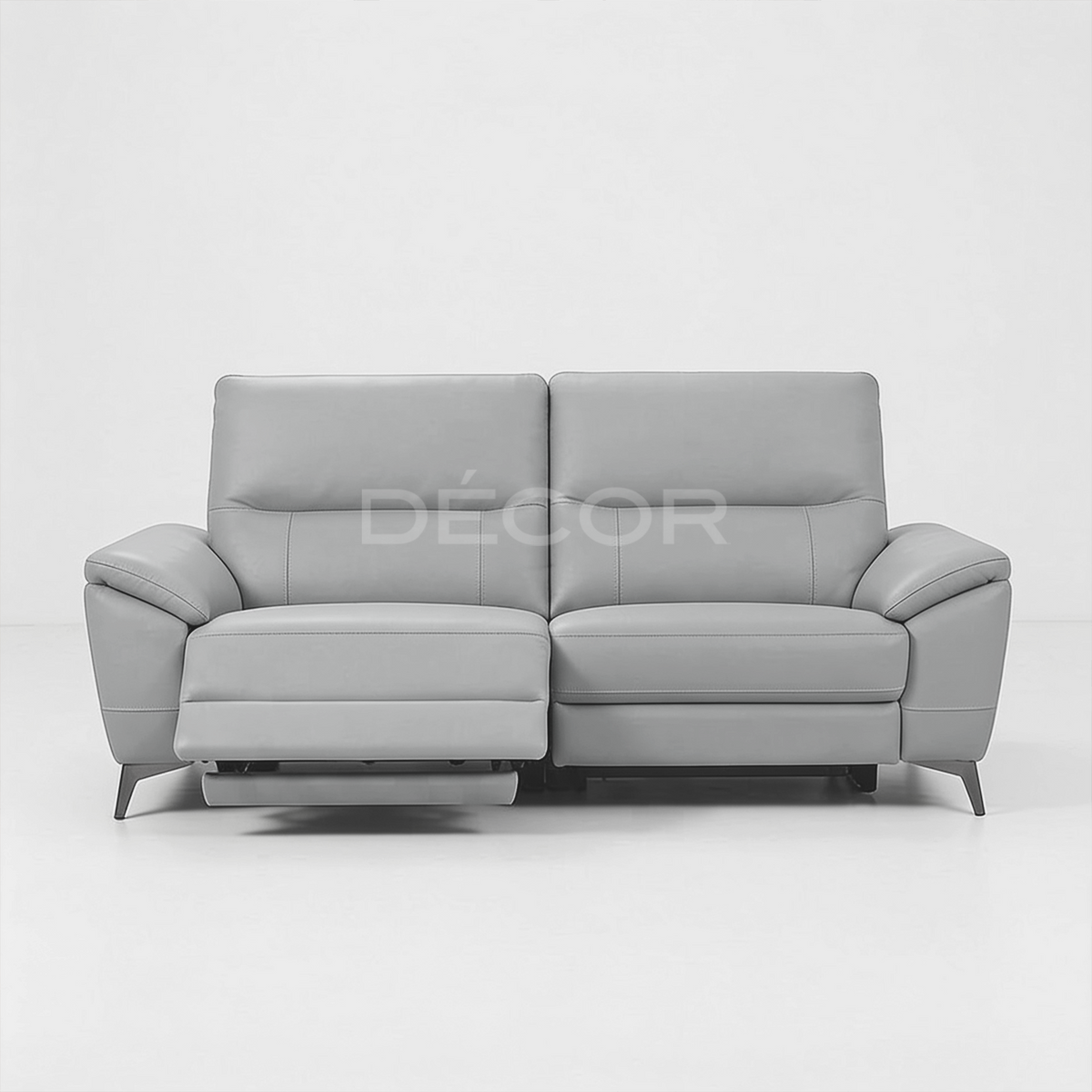 FULLERTON Power Reclining Leather Sofa - 3 Seater