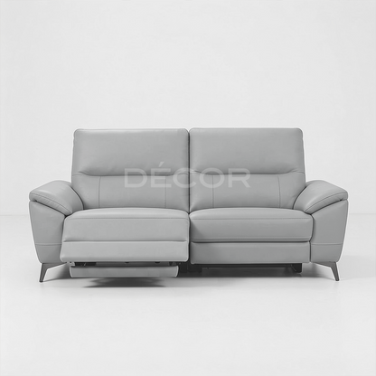 FULLERTON Power Reclining Leather Sofa - 3 Seater