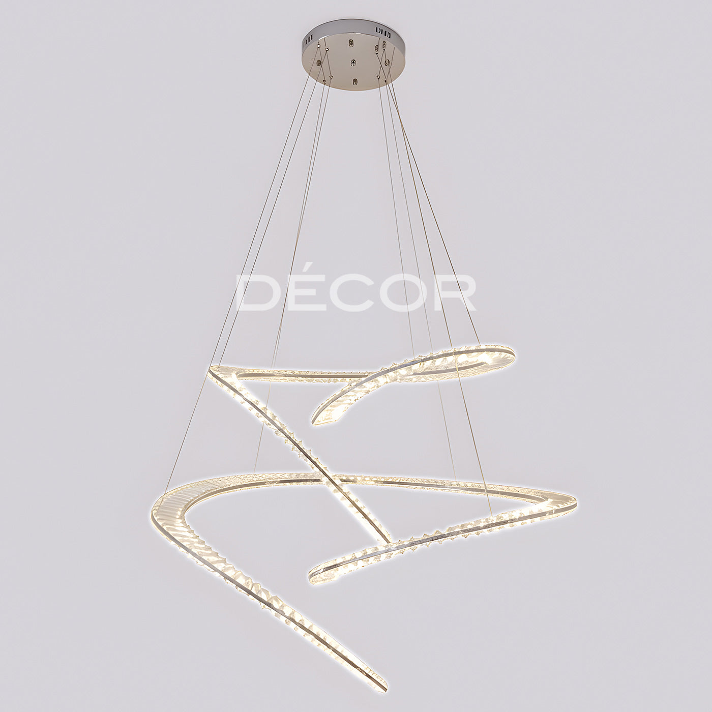 GLAM CRYSTAL L.E.D. Drop Light