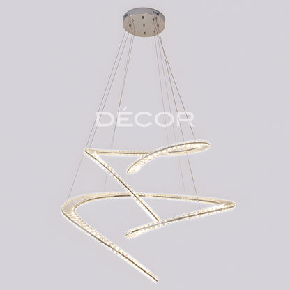 GLAM CRYSTAL L.E.D. Drop Light